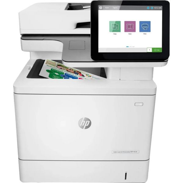 МФУ HP Color LaserJet Enterprise M578dn A4 лазерный белый [7zu85a]