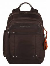 Рюкзак Piquadro Link (CA2961LK/TM) темно-коричневый кожа и ткань